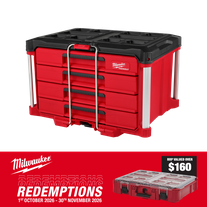 Milwaukee PACKOUT 4 Drawer Tool Box
