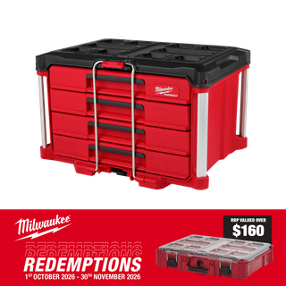 Milwaukee PACKOUT 4 Drawer Tool Box