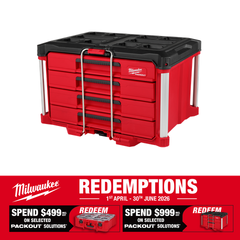 Milwaukee PACKOUT 4 Drawer Tool Box