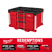 Milwaukee PACKOUT 3 Drawer Tool Box Multi Depth