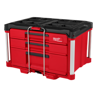 Milwaukee PACKOUT 3 Drawer Tool Box Multi Depth