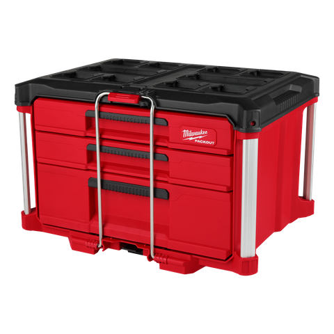 Milwaukee PACKOUT 3 Drawer Tool Box Multi Depth