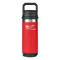 Milwaukee PACKOUT Bottle with Chug Lid 474ml Red