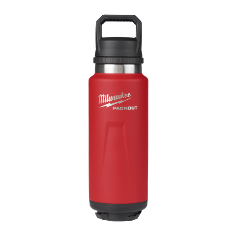Milwaukee PACKOUT Bottle with Chug Lid 1064ml Red