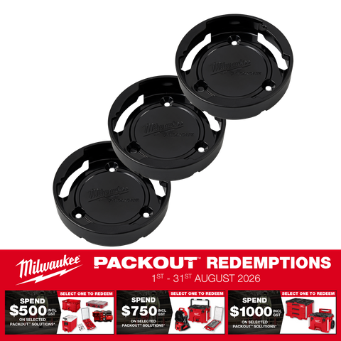 Milwaukee PACKOUT Twist Lock Mount 3pk