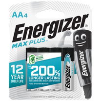 Energizer Max Plus AA Battery 4pk