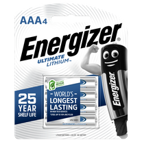 Energizer Ultimate Lithium AAA Battery 4pk