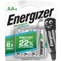 Energizer Recharge AA Battery 4pk