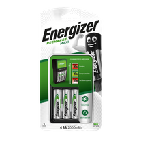 Energizer Recharge Maxi Charger with 4AA 1pk