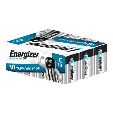 Energizer Max Plus Bulk C Battery 12pk