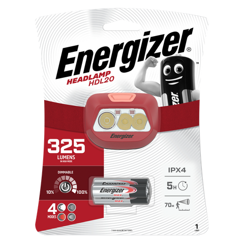 Energizer Headlamp 325 Lumens