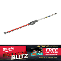 Milwaukee QUIK-LOK Outdoor Power Head Short Shaft Hedge Trimmer Attachment