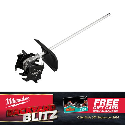 Milwaukee QUIK-LOK Outdoor Power Head Cultivator Attachment
