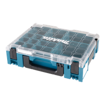 Makita Makpac Clear Lid Organiser Set