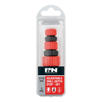 P&N Adjustable Drill Depth Stop 3 -13mm 3pc
