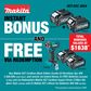 Makita XGT Cordless Black Edition Combo kit Brushless 5pc 40V 2.5Ah/4Ah