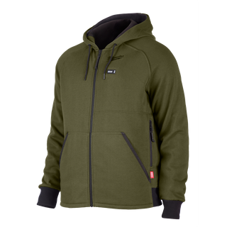 Milwaukee M12 Heated Hoodie Green Small - Skin Only