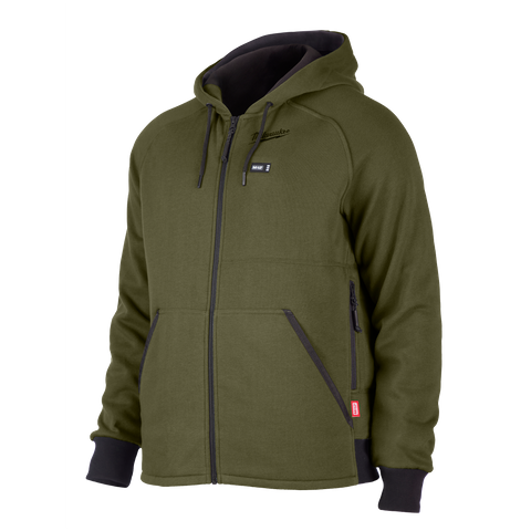 Milwaukee M12 Heated Hoodie Green Small - Skin Only