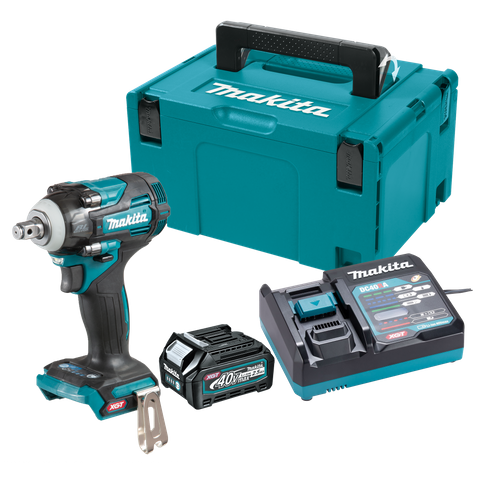 Makita XGT Cordless Impact Wrench Brushless 1/2in 630Nm C Ring 40v 2.5Ah