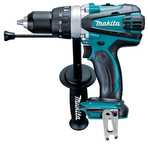 Makita LXT Cordless Hammer Drill Driver with Handle 18v - Bare Tool