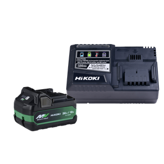 HiKOKI MultiVolt Cordless Starter Kit 36V/2.5Ah 18V/5Ah