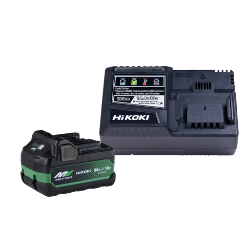 HiKOKI MultiVolt Cordless Starter Kit 36V/2.5Ah 18V/5Ah