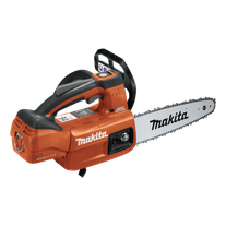 Makita LXT Cordless Chainsaw Orange Top Handle 250mm/10in 18V - Bare Tool