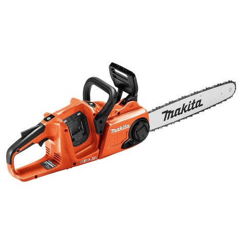Makita LXT Cordless Chainsaw Orange Brushless 16in 36V (2x18V) - Bare Tool