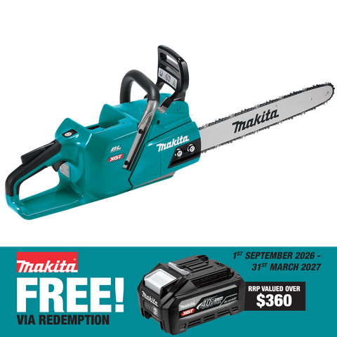 Makita XGT Cordless Chainsaw 450mm Brushless 40v -Bare Tool