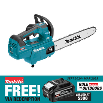 Makita XGT Cordless Chainsaw 14in 40v -Bare Tool