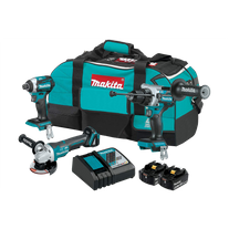 Makita LXT Cordless Brushless Combo Kit 3pc 18v 5Ah