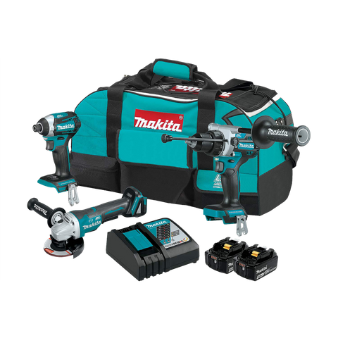 Makita LXT Cordless Brushless Combo Kit 3pc 18v 5Ah