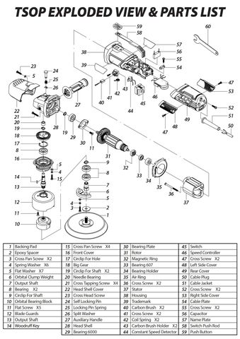 ToolShed Backing Pad for TSOP & TSA23