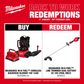 Milwaukee M18 Fuel Cordless Backpack Blower 18v 12Ah