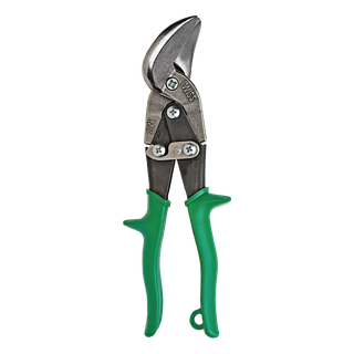 Crescent Wiss Aviation Snips Offset Right Cut Green