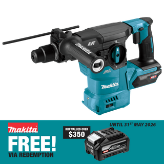 Makita XGT Cordless Rotary Hammer Drill Brushless AWS 30mm SDS+ 40v - Bare Tool