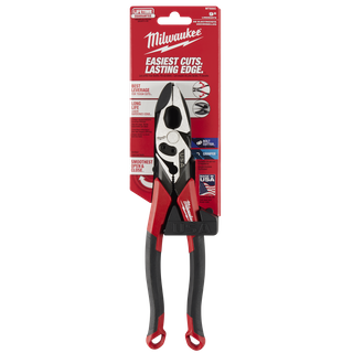 Milwaukee USA Combination Linesman Crimping Pliers with Comfort Grip