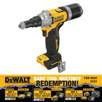 DeWalt Cordless Rivet Gun Brushless 6.4mm 18V - Bare Tool