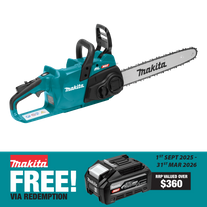 Makita XGT Cordless Chainsaw Brushless 400mm 40V - Bare Tool