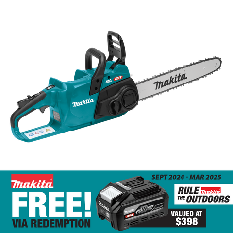 Makita XGT Cordless Chainsaw Brushless Top Handle 400mm 40V - Bare Tool