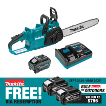 Makita XGT Cordless Chainsaw Brushless Top Handle 400mm 40V 5Ah