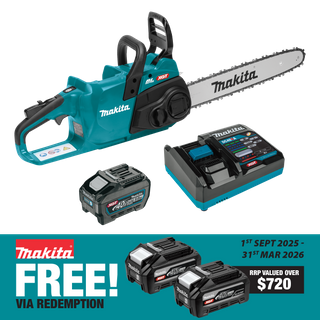 Makita XGT Cordless Chainsaw Brushless 400mm 40V 5Ah