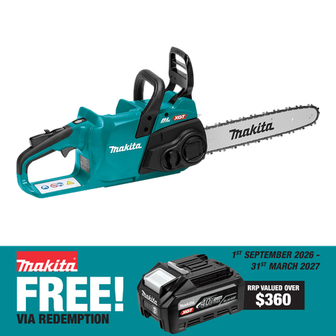 Makita XGT Cordless Chainsaw Brushless 350mm 40V - Bare Tool