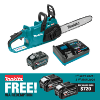 Makita XGT Cordless Chainsaw Brushless 350mm 40V 5Ah
