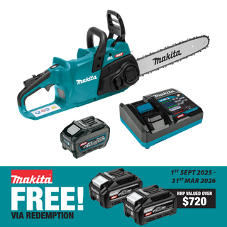 Makita XGT Cordless Chainsaw Brushless 350mm 40V 5Ah