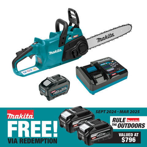 Makita XGT Cordless Chainsaw Brushless 350mm 40V 5Ah