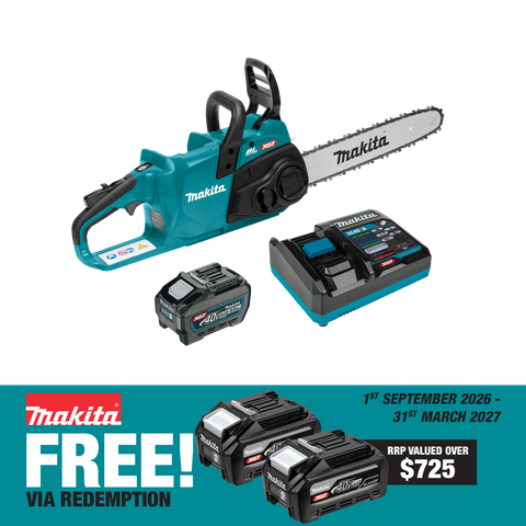 Makita XGT Cordless Chainsaw Brushless 350mm 40V 5Ah