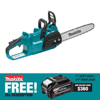 Makita XGT Cordless Chainsaw Brushless 35cm/14in 40V - Bare Tool