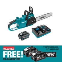 Makita XGT Cordless Chainsaw Brushless 35cm /14in 40V 5Ah