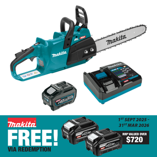 Makita XGT Cordless Chainsaw Brushless 35cm /14in 40V 5Ah